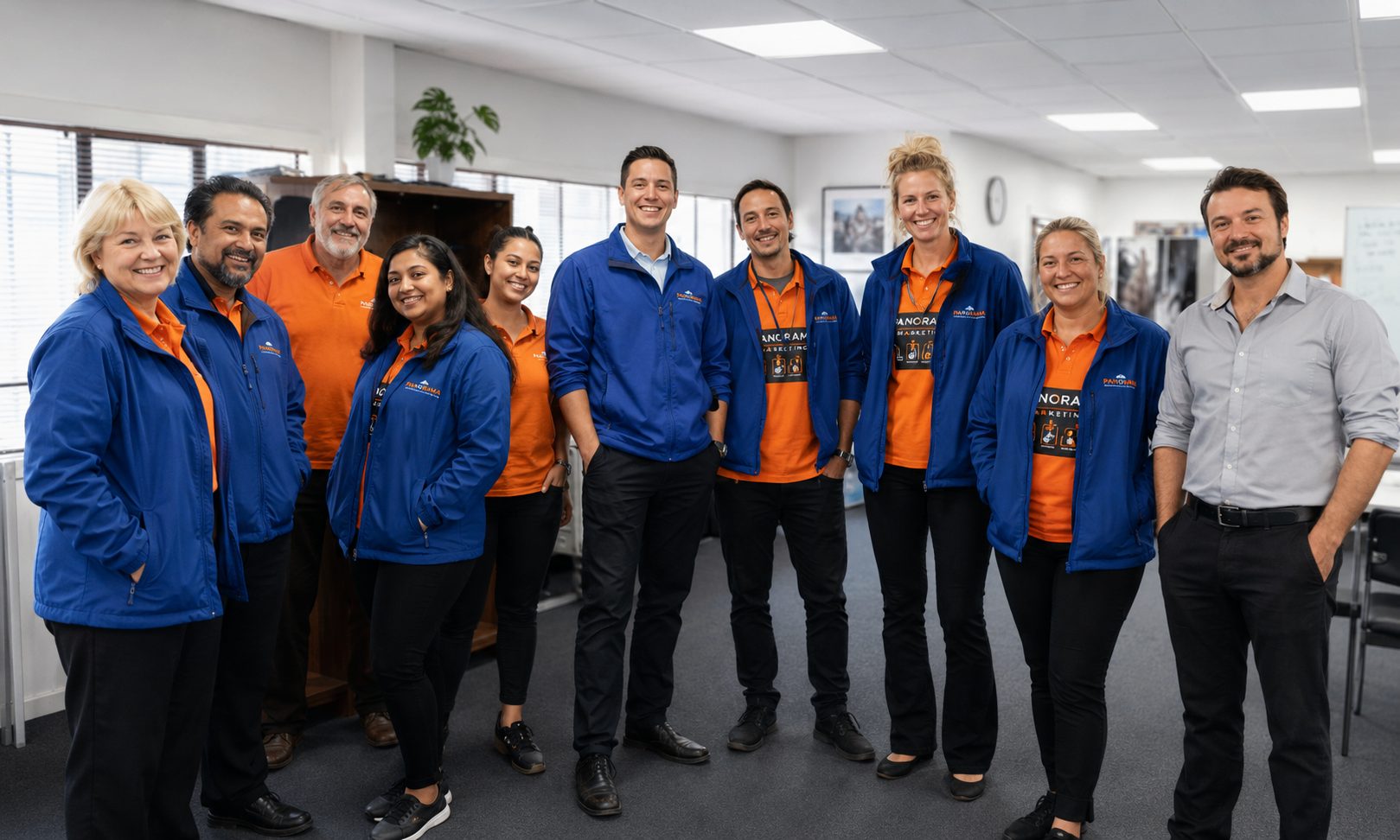 The Panorama team at our head office