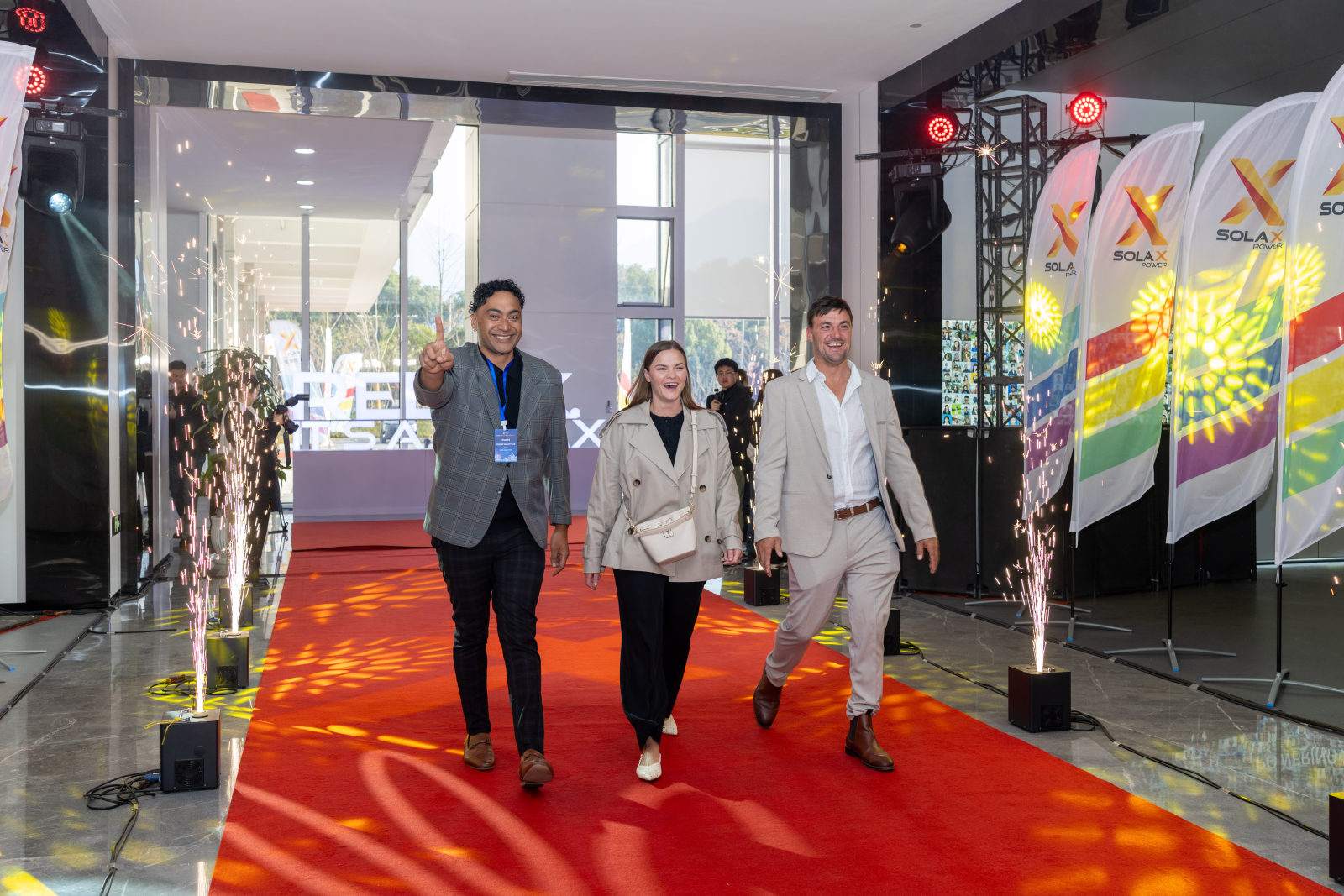 Panorama team at the SolaX awards
