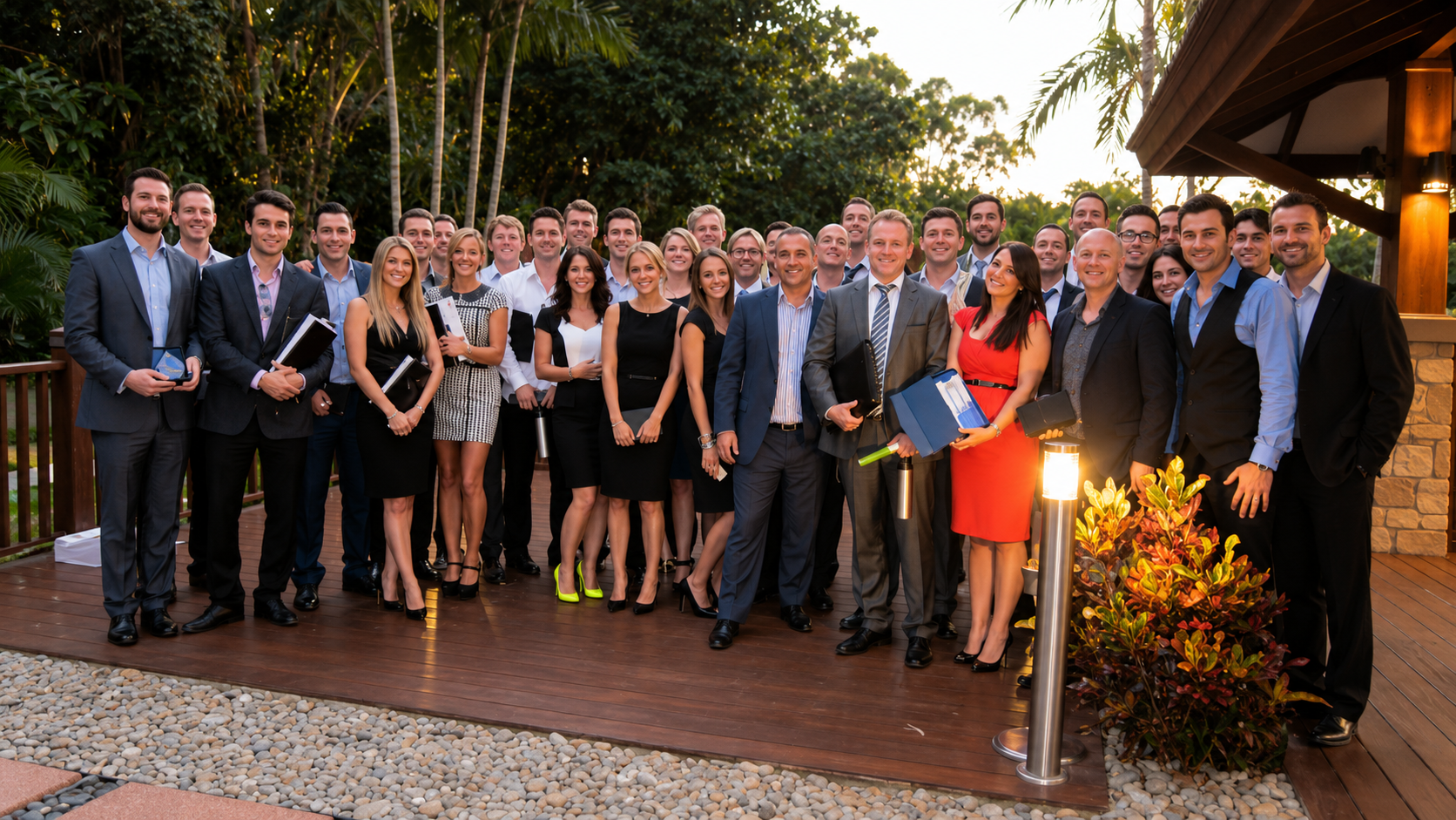 The Panorama team celebrating at our national awards night
